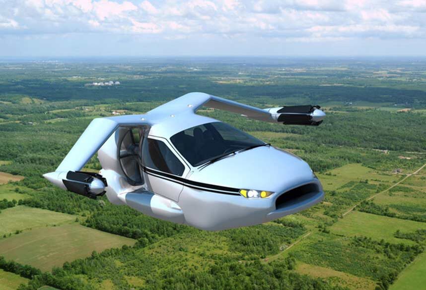 Первый концепт летающего автомобиля TF-X от компании Terrafugia
