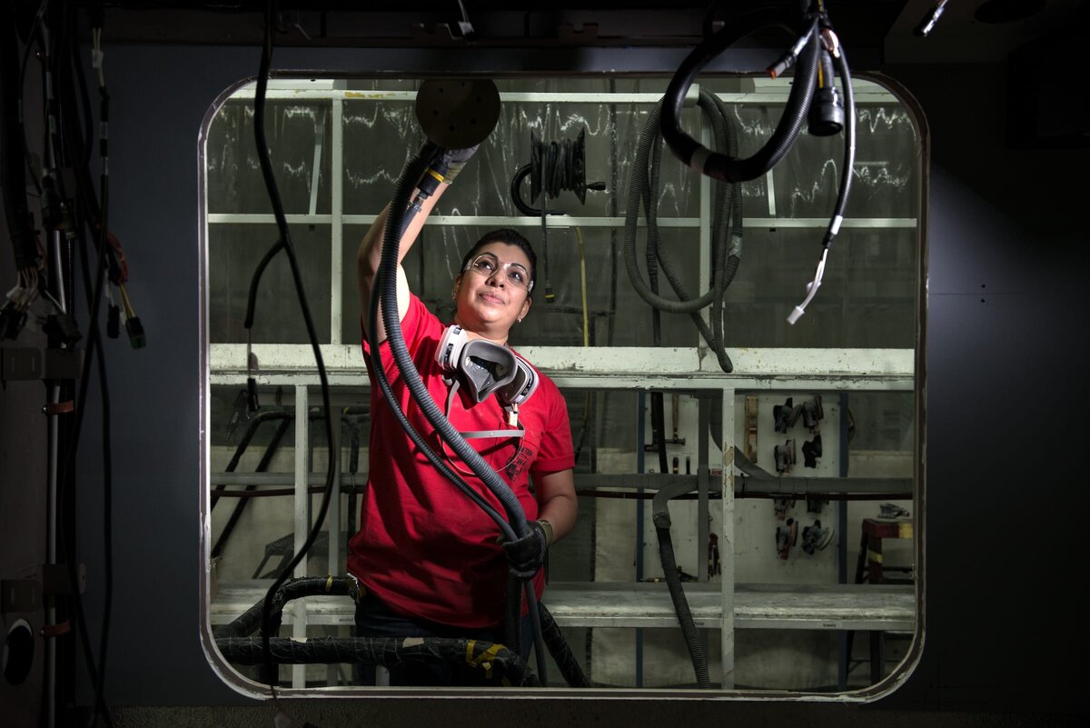We can build. Male dominated industries