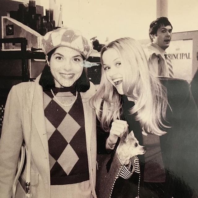 Снимок со съемочной площадки "Блондинки в законе"