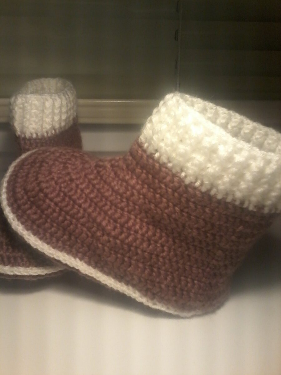 Ботиночки крючком