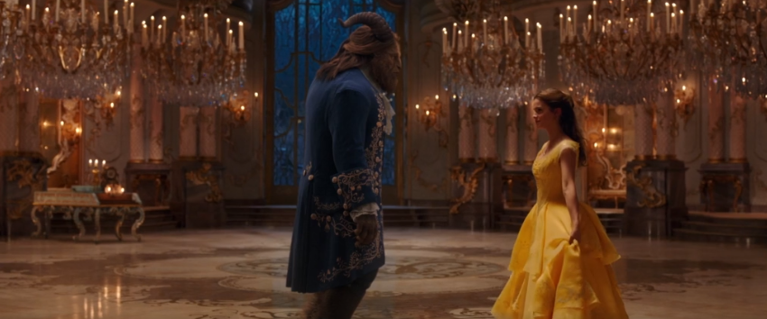 Скриншот из фильма:  "Красавица и чудовище"