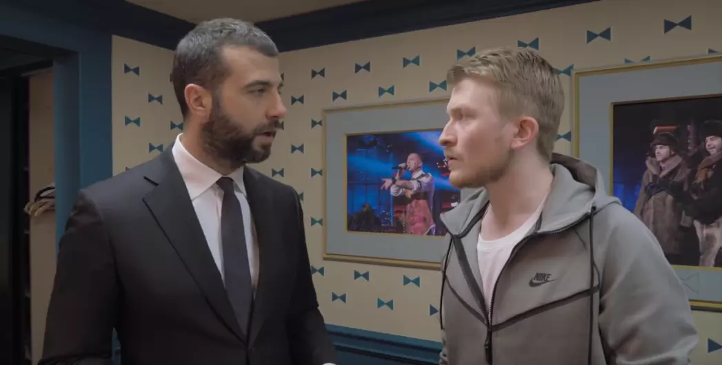 Иван Ургант и Данила Поперечный Кадр из YouTube-ролика на канале Поперечного