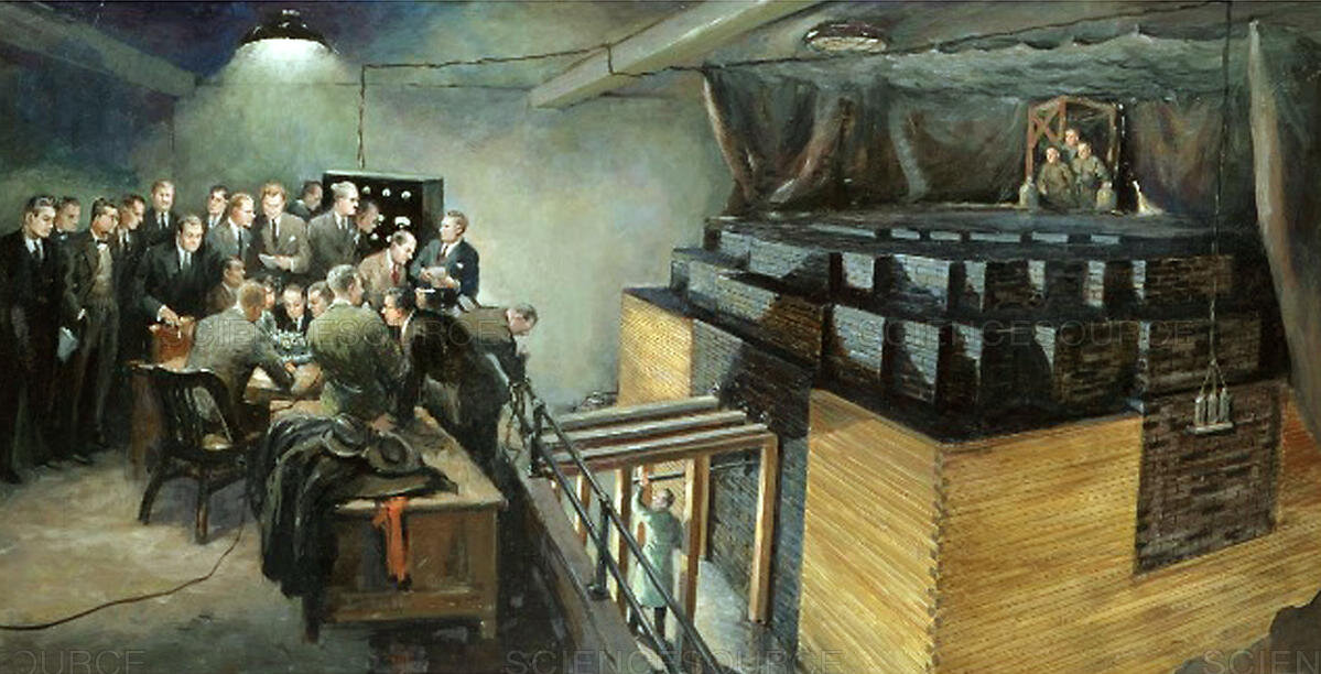 Атомный проект в 1942 году Чикагская поленница - первый искусственный ядерный реактор Научпоп. Наука для вс