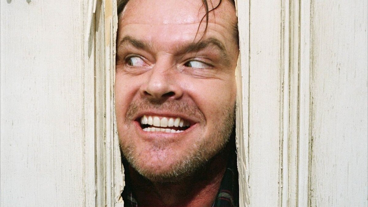 Джек Николсон в роли поехавшего психопата