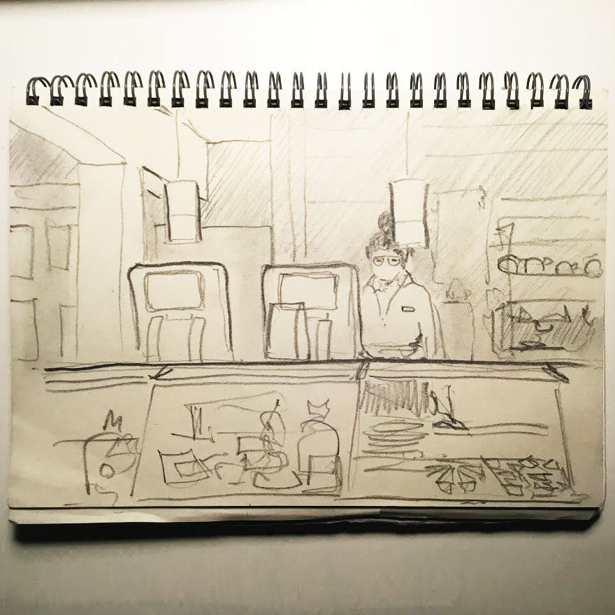 «Какое-то кафе», Антон Саморуков