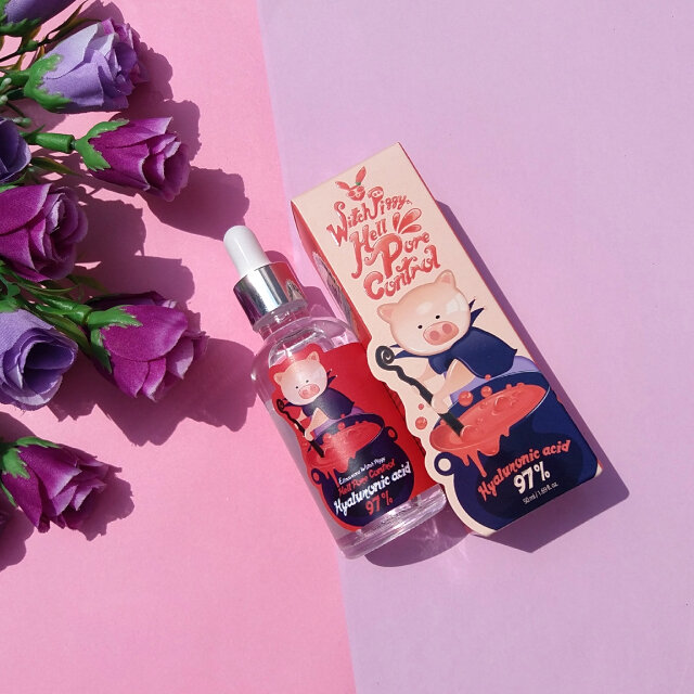 Сыворотка на основе гиалуроновой кислоты Elizavecca WITCH PIGGY HELL PORE CONTROL HYALURONIC ACID 97% SERUM