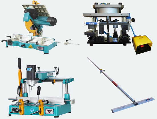 Производственная линия для раздвижных конструкций из PROVEDAL (до 25 окон в день).