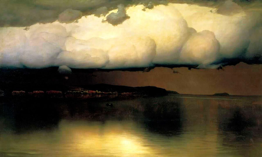  Николай Никанорович Дубовской. Притихло, 1890