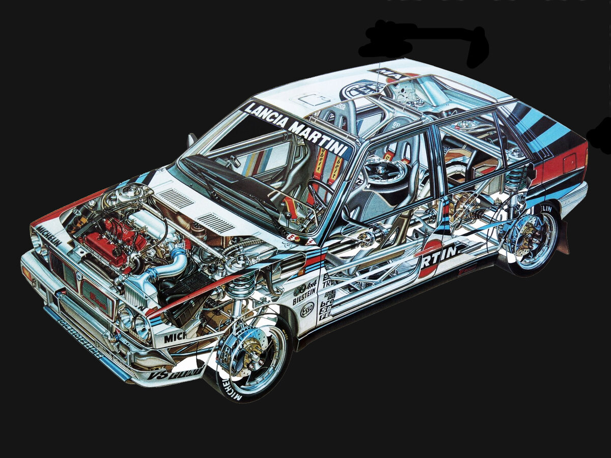 Разрежь машину» или что такое стиль Cutaway | AutoHS - история автомобилей  | Дзен