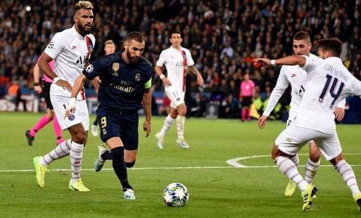 ПСЖ - Реал 1 тур группового этапа ЛЧ сезона 2019/2020