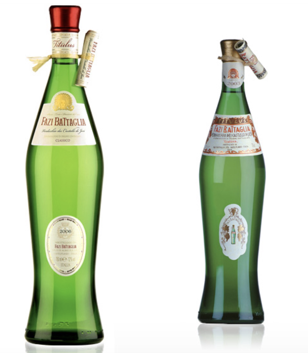 Зелёная амфора «Verdicchio dei Castelli di Jesi «Titulus»