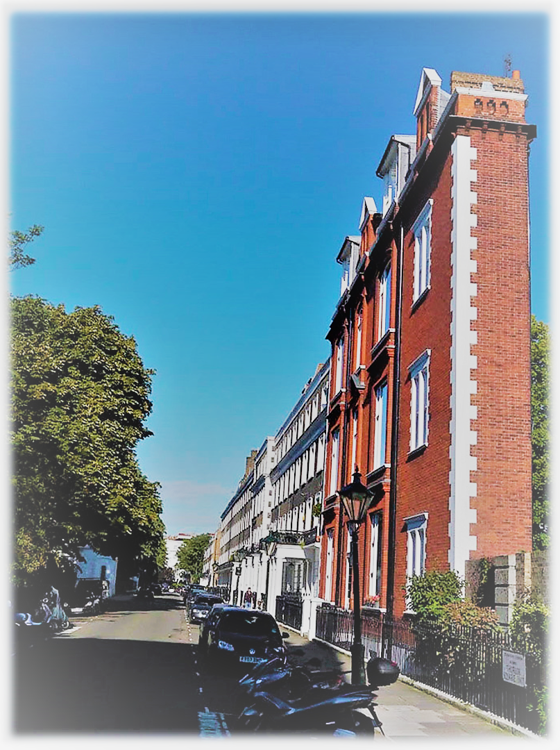                                         Тонкий дом в Лондоне