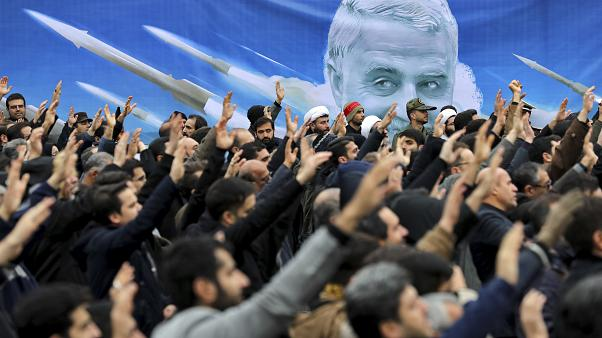 Похороны погибшего генерала К.Сулеймани