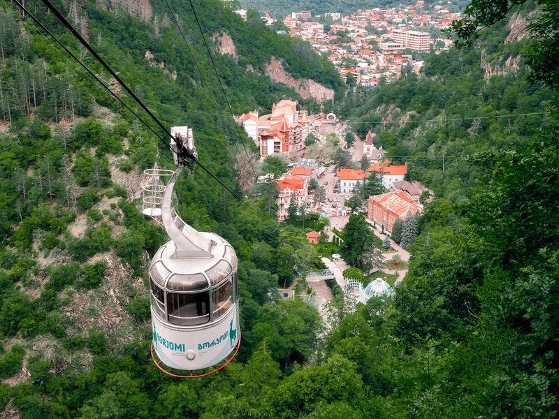 Боржоми Грузия Центральный парк