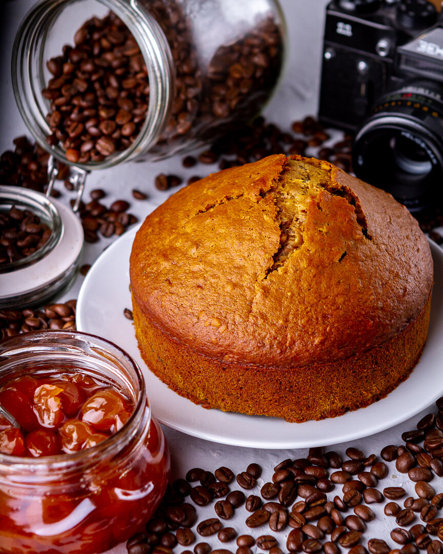 Постный кофейный кекс☕