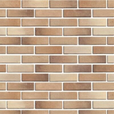 декоративный кирпич фасада бежевый