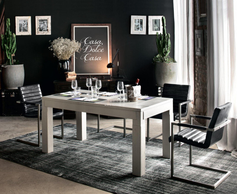 Прямоугольный стол в столовую