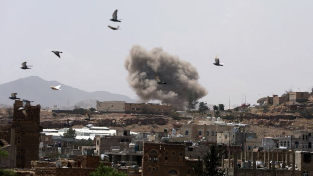 По данным ООН, в прошлом году в результате воздушных ударов в Йемене было убито или ранено 171 ребенок.