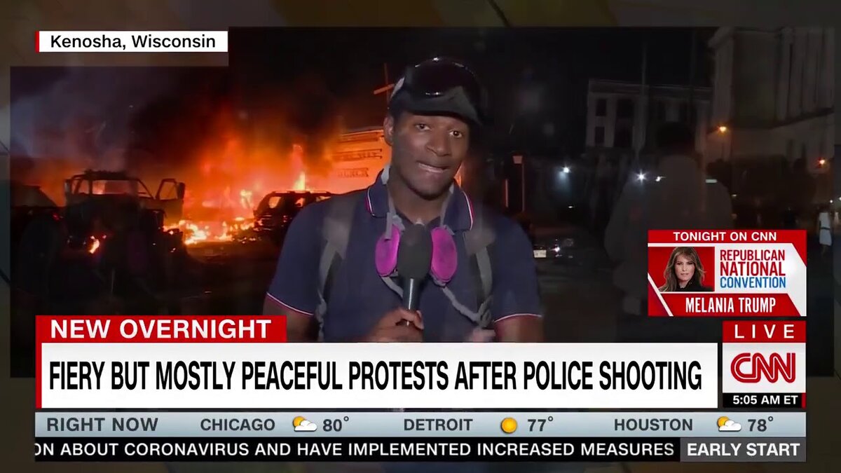 «Пламенные, но в основном мирные протесты…»