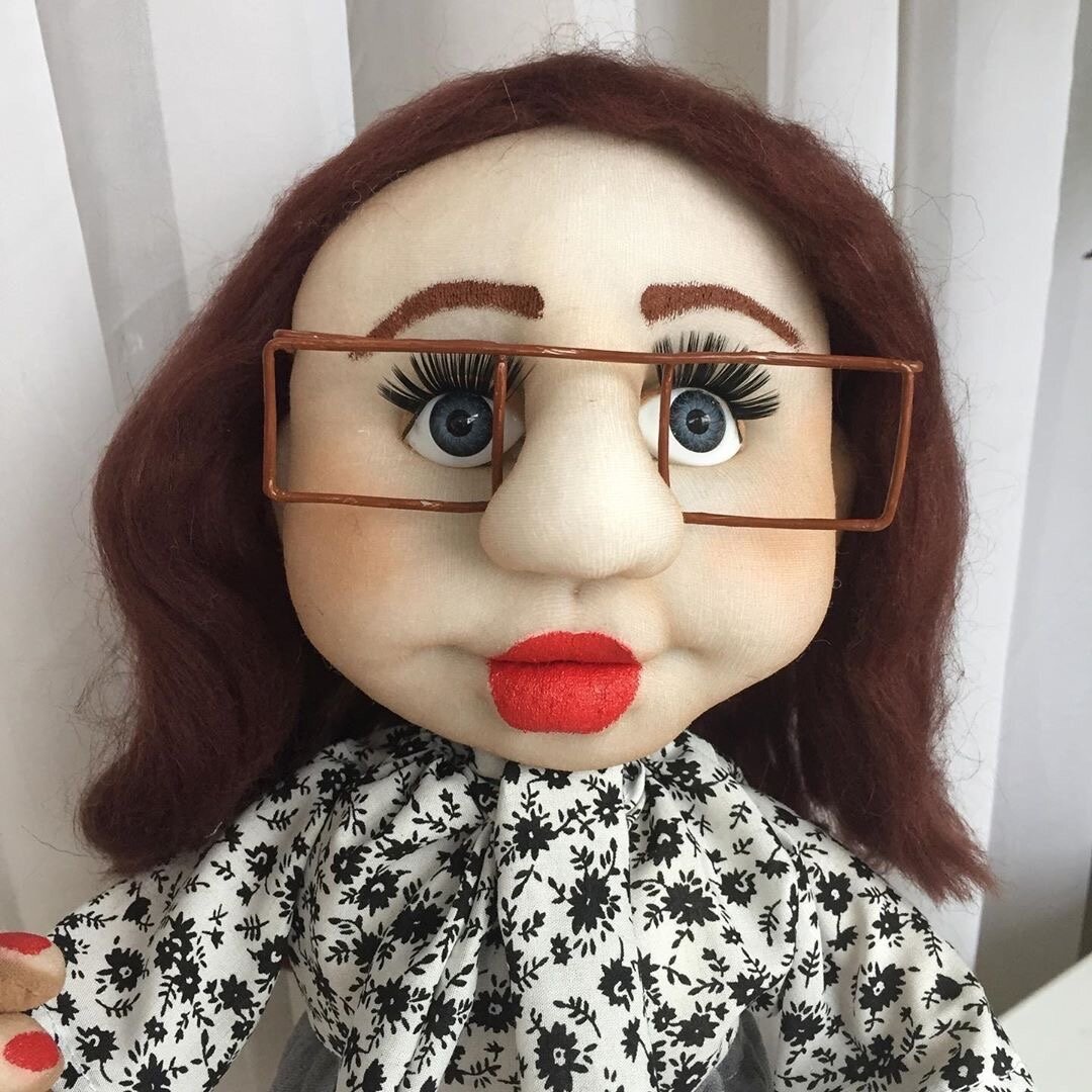 Кукла из капрона Нина Демьяненко
