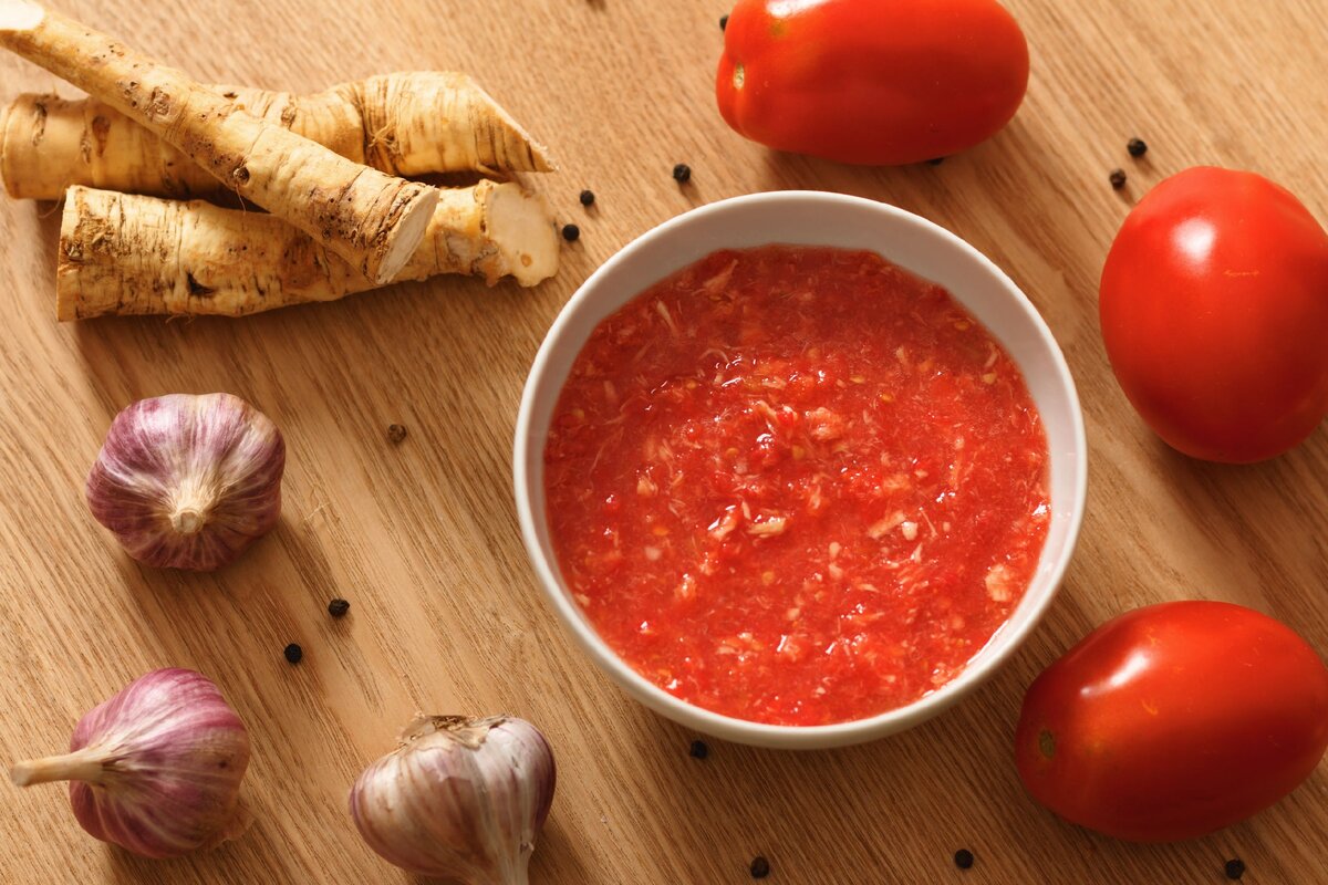 Помидоры с чесноком и хреном на зиму.🍅 Ничего не останется!🍅 | Еда от  ШефМаркет | Дзен