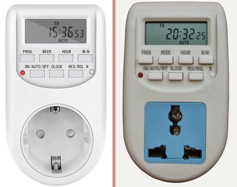 Основные характеристики электронных розеток с таймером