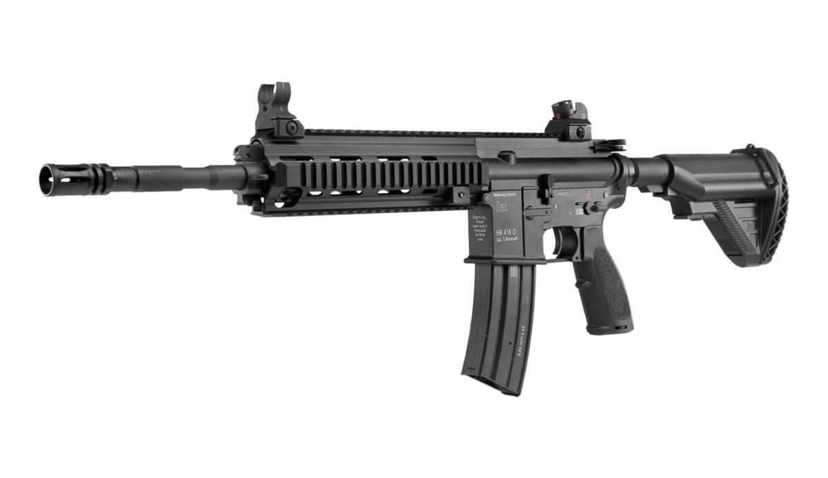 Страна производитель оружия. Автомат hk416 a5. Штурмовая винтовка Heckler Koch hk416. Хеклер 416 автомат. HK 416 винтовка