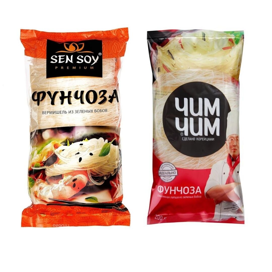 Наиболее встречающиеся марки фунчозы в магазинах