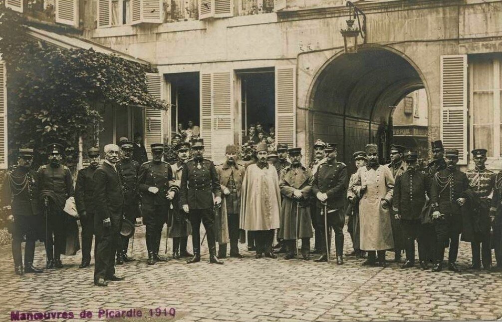 Пикардийские учения, 1910 год
