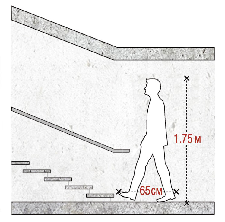 Оптимальные параметры человека. Длина ступени.