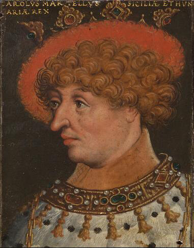 Фейковый среднихвековый портрет Карло Мартелло