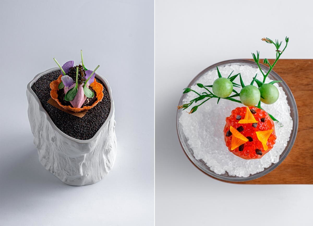 "Картофель" и "Томат" из сета Артема Естафьева "Время". Пресс-служба