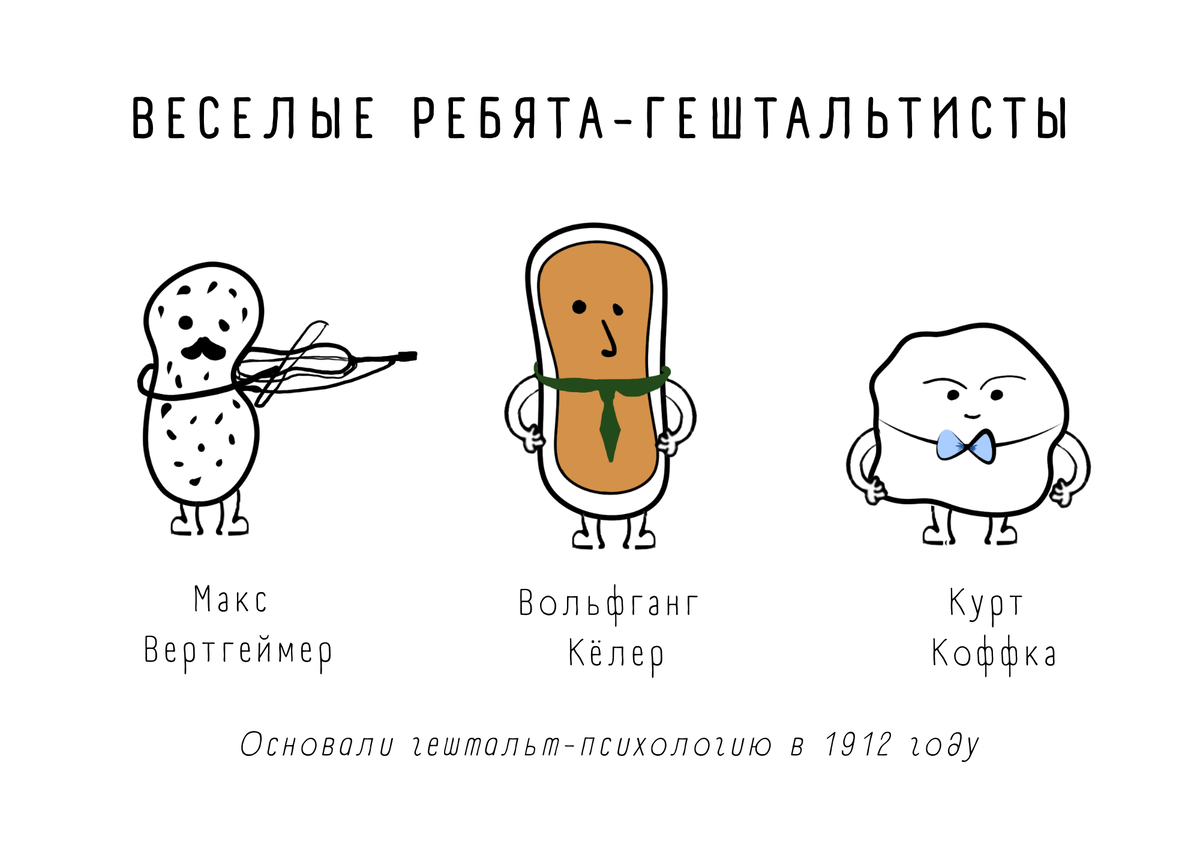 веселые ребята-гештальтисты