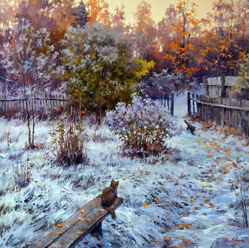 Художник Дмитрий Лёвин.