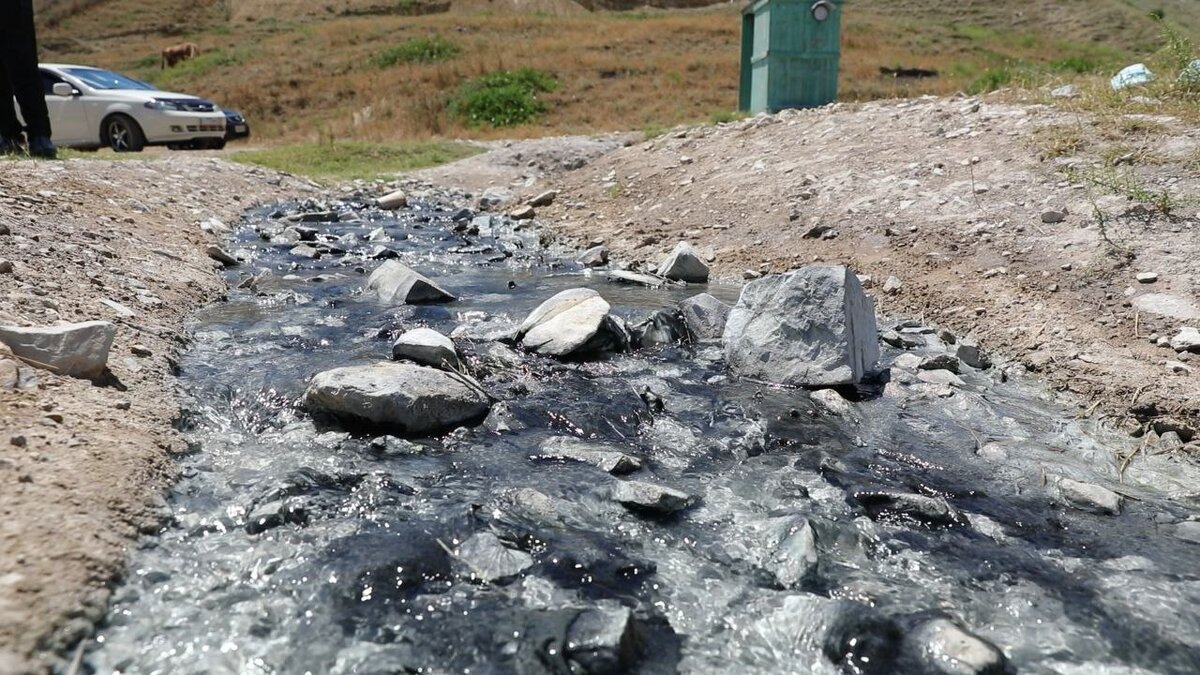 Минеральная вода из грязелечебного водохранилища