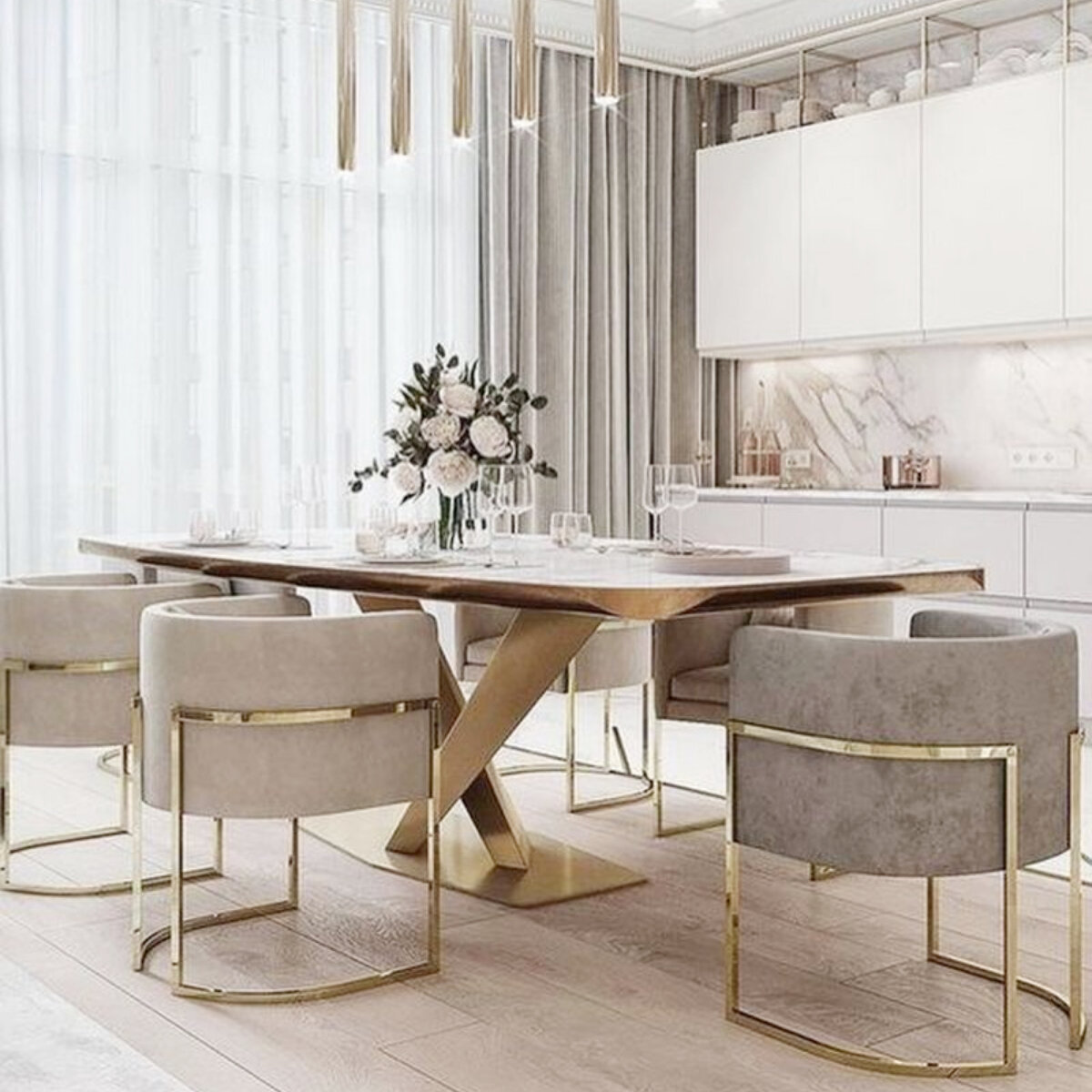 Кухня в стиле модерн. Фото 1.