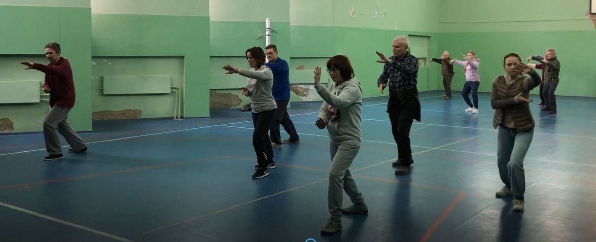 тайцзицюань стилей "У" и "Ян" на выездных семинарах в Подмосковье