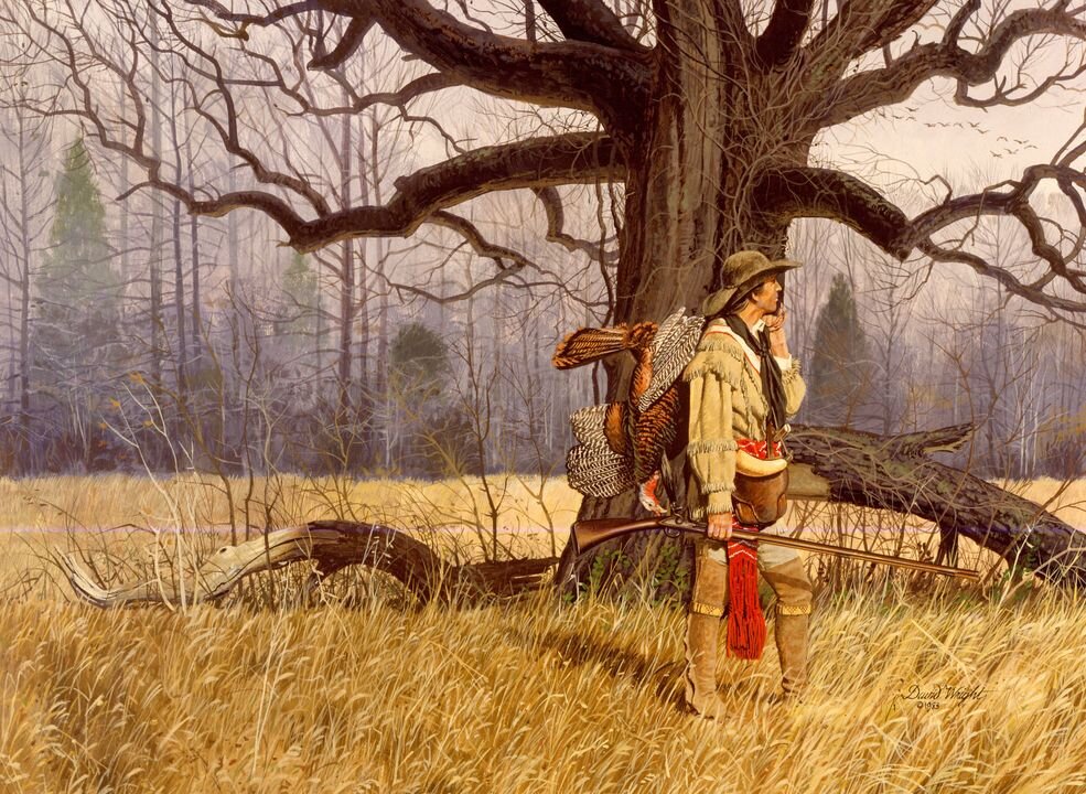 багряная охота. охотники. горбатов художник анималист леопард. русская псовая борзая на царской охоте. багряная охота.