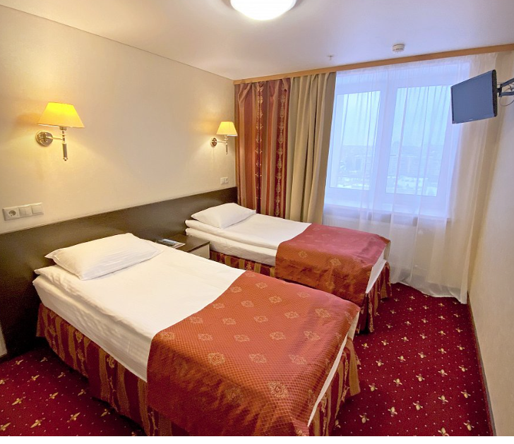 Такой мы забронировали номер 