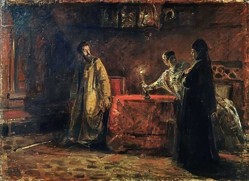 Суд царя Соломона - самая неоднозначная работа творца. До сих пор гремят споры об идеи ее создания.
