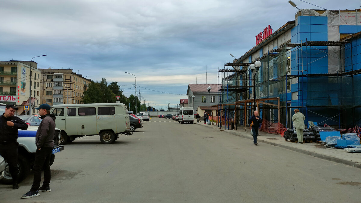 Фото автора. Кемь, железнодорожный вокзал