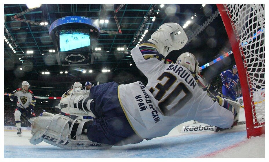    Барулин долгое время играл в КХЛ. Фото: Global Look Press