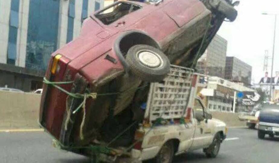 Фотографии забавных и необычных грузоперевозок.