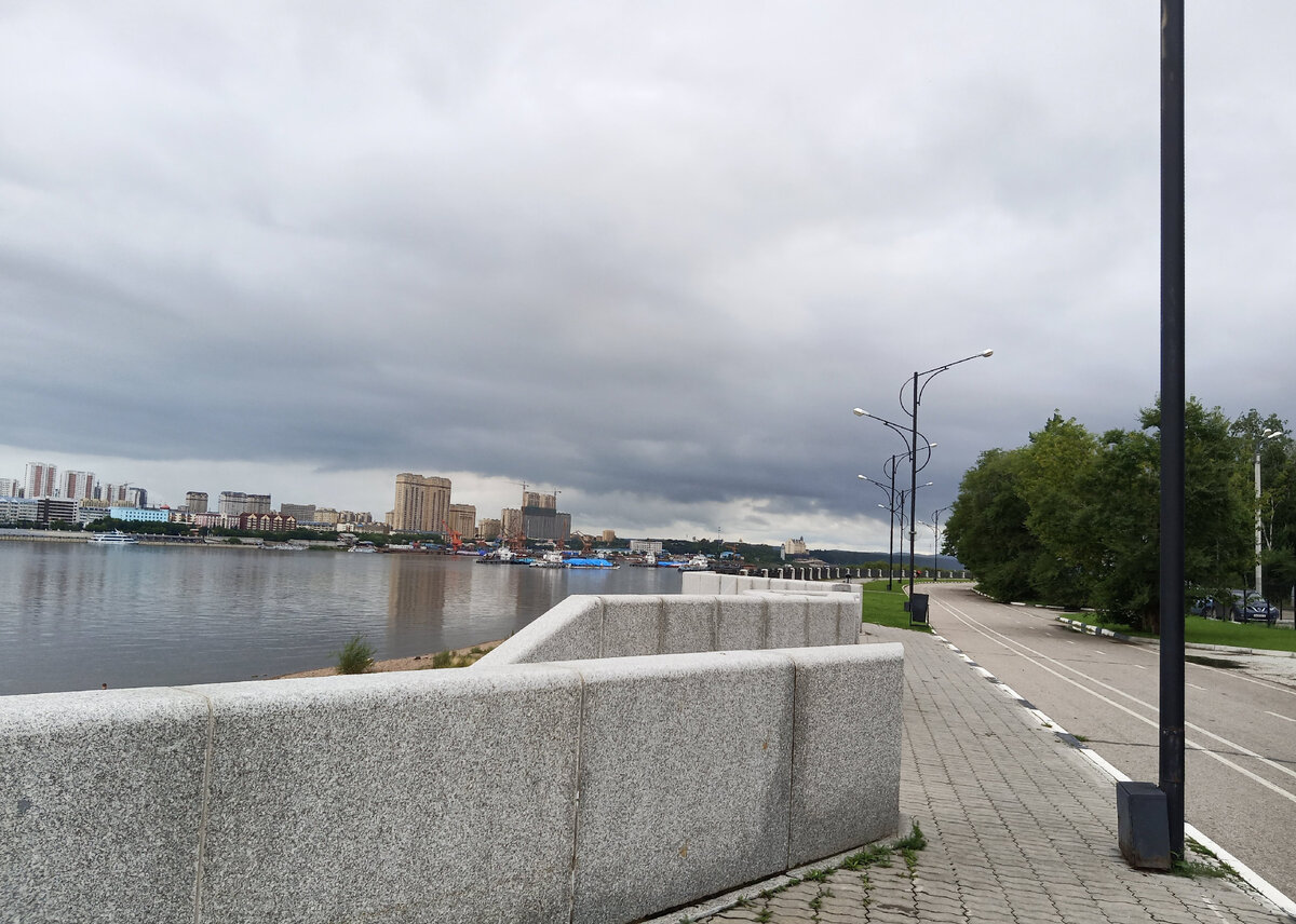 Набережная р. Амур. Фото автора