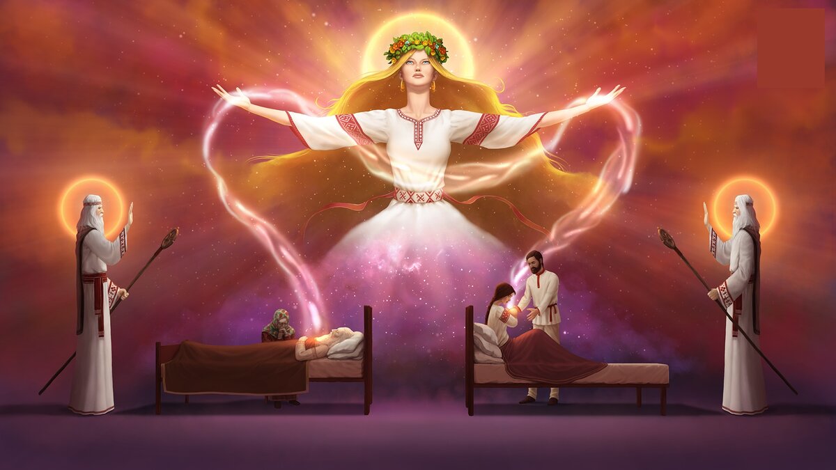 Развоплощение и воплощение души. Картинка из интернета.