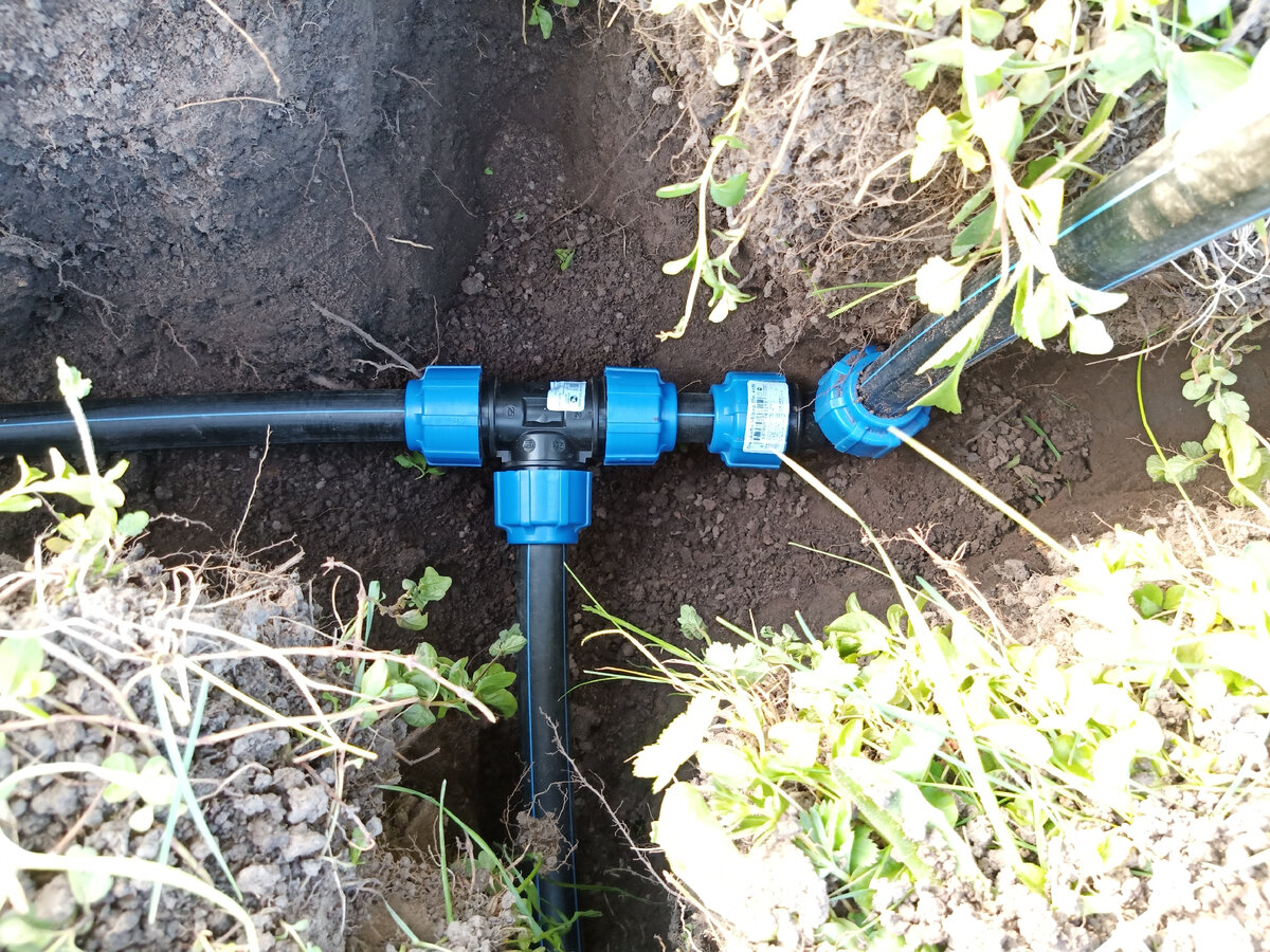 Трубные соединения подземной магистрали