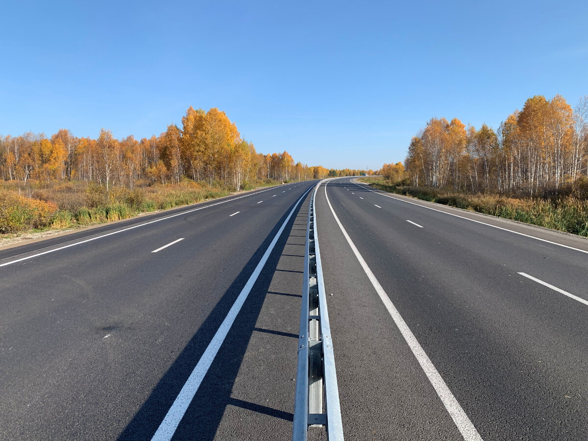 © Росавтодор / rosavtodor.gov.ru / CC BY 4.0 (Участок Р-404 после расширения, 2021 г.)