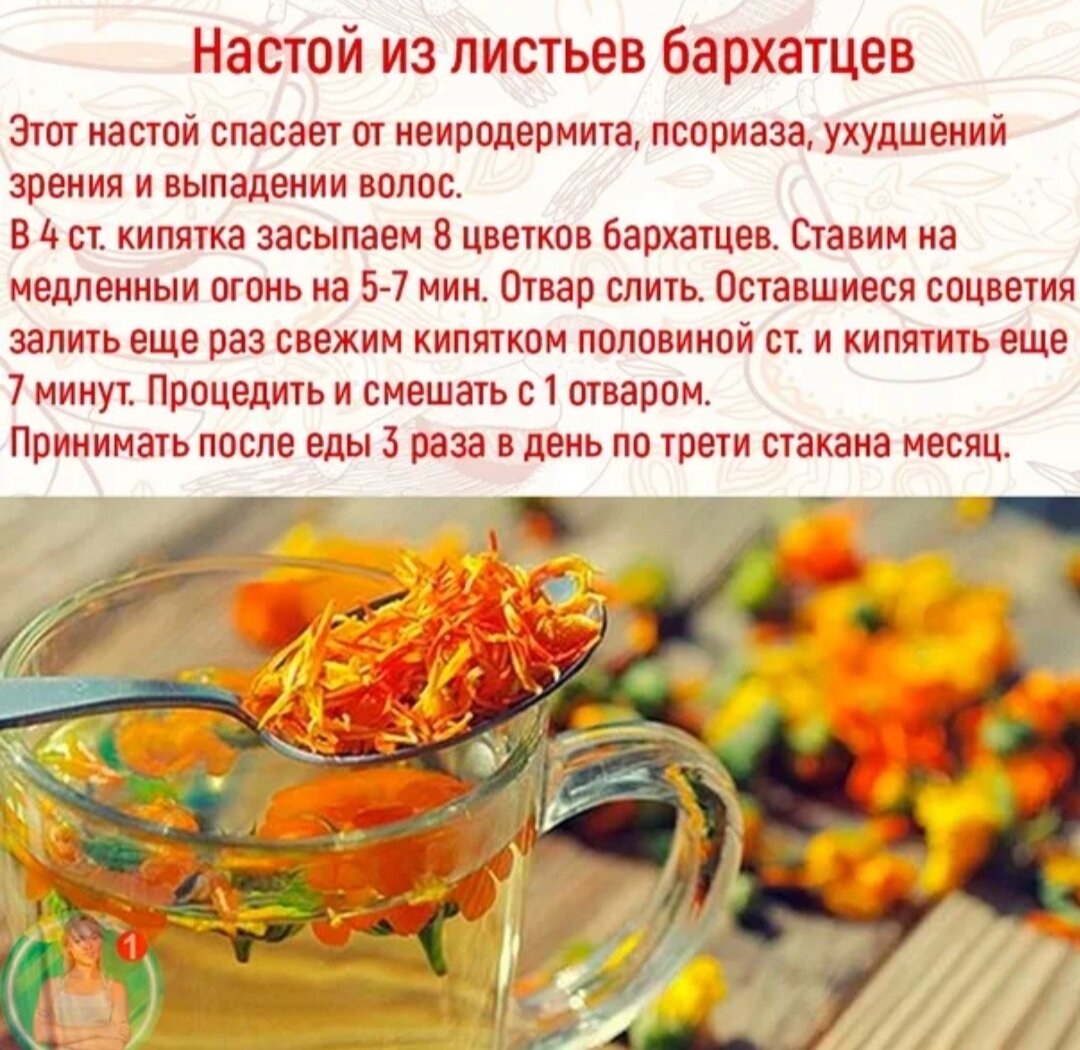 Цветочная кулинария - пикантные бархатцы