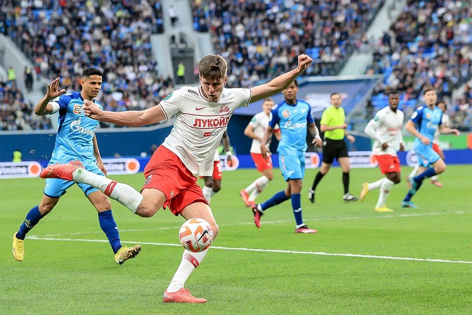    Александр Соболев получил травму в матче с ЦСКА ФК «Спартак»