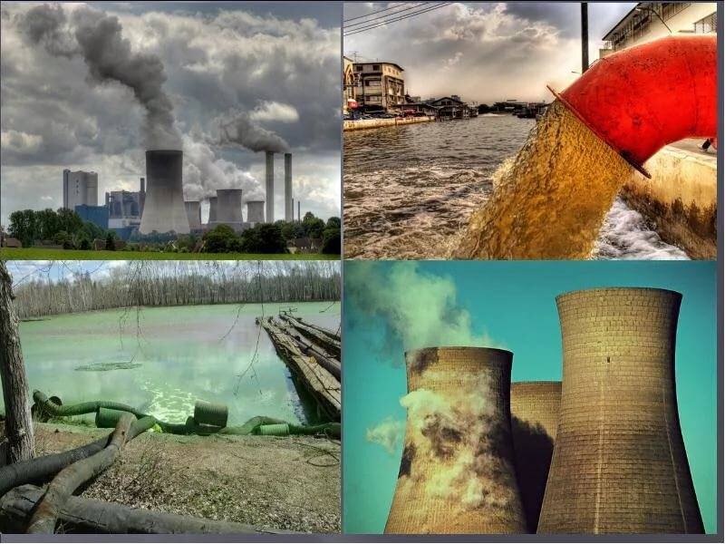                                                                                  Главные причины загрязнения